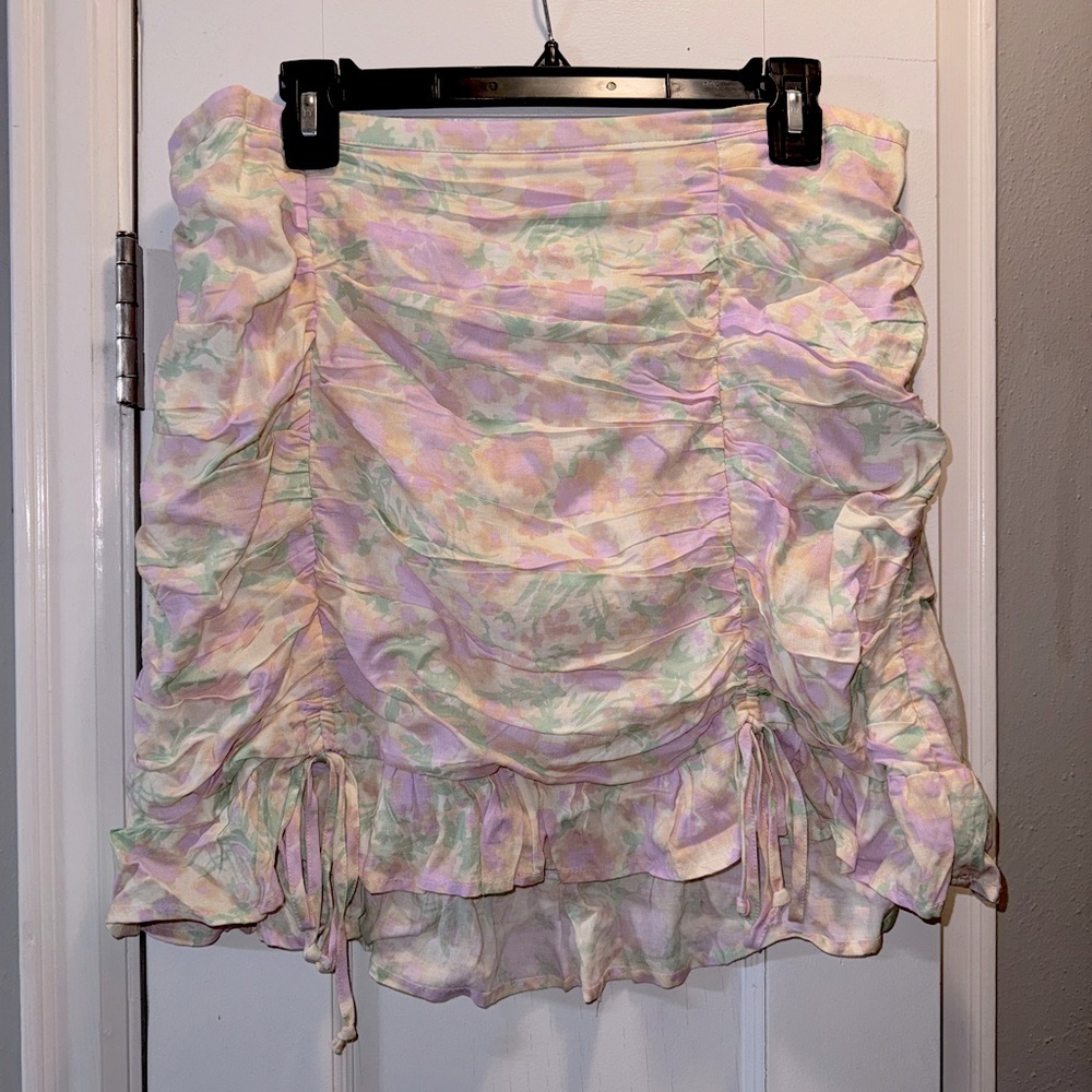Wild Fable Pastel Floral Skirt